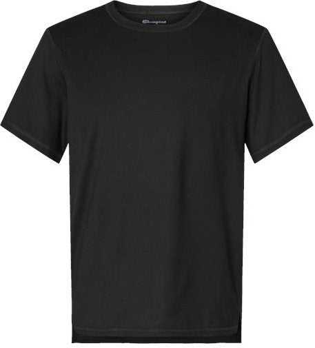 Champion CHP160 Sport T-Shirt - Black" - "HIT a Double