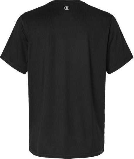 Champion CHP160 Sport T-Shirt - Black&quot; - &quot;HIT a Double