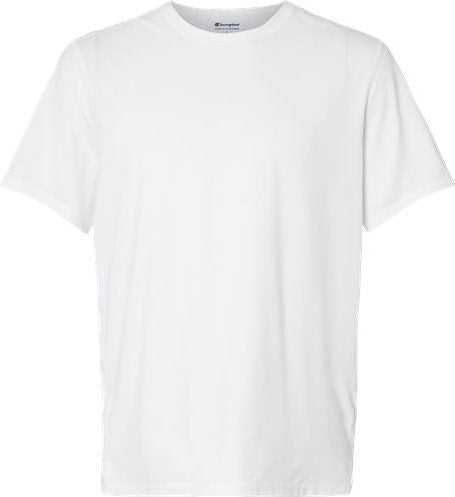 Champion CHP160 Sport T-Shirt - White&quot; - &quot;HIT a Double