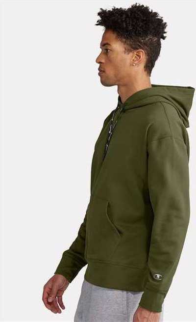 Champion CHP180 Sport Hooded Sweatshirt - Fresh Olive&quot; - &quot;HIT a Double
