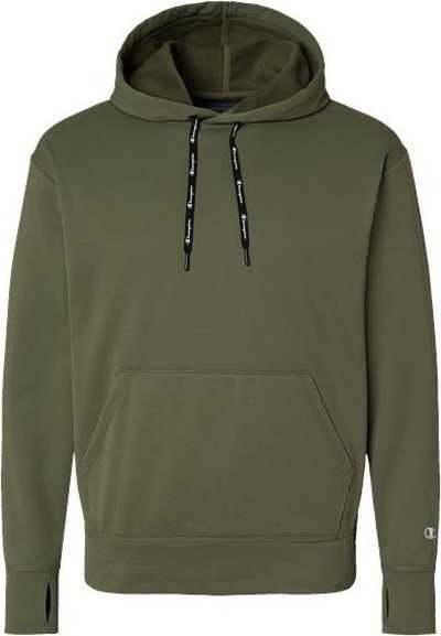 Champion CHP180 Sport Hooded Sweatshirt - Fresh Olive" - "HIT a Double