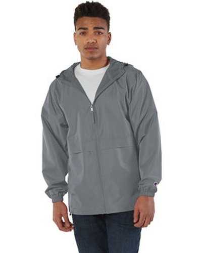 Champion CO125 Adult Full-Zip Anorak Jacket - Graphite - HIT a Double