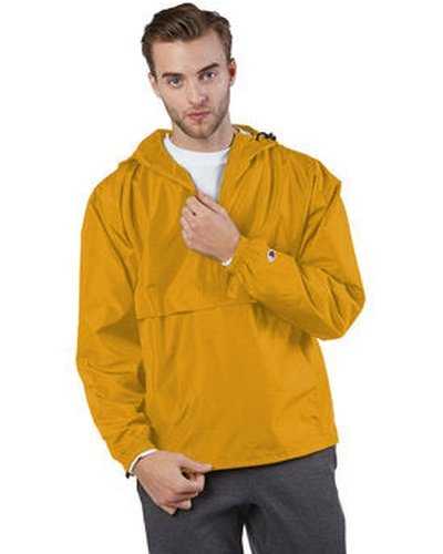 Champion CO200 Adult Packable Anorak 1 4 Zip Jacket - Gold - HIT a Double