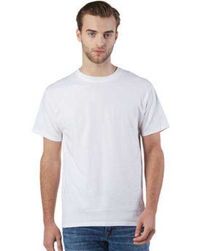 Champion CP10 Adult Ringspun Cotton T-Shirt - White - HIT a Double
