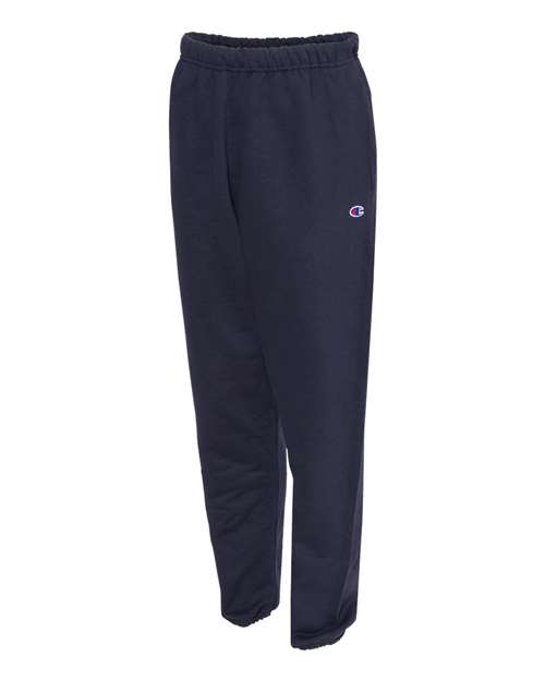 Champion RW10 Reverse Weave Sweatpants with Pockets - Navy - HIT a Double
