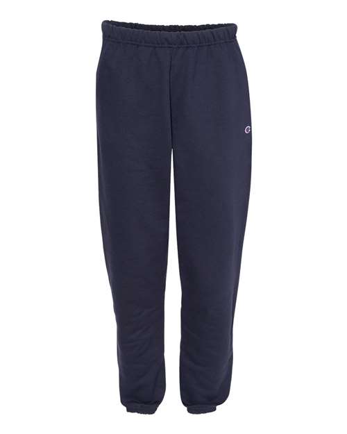 Champion RW10 Reverse Weave Sweatpants with Pockets - Navy - HIT a Double