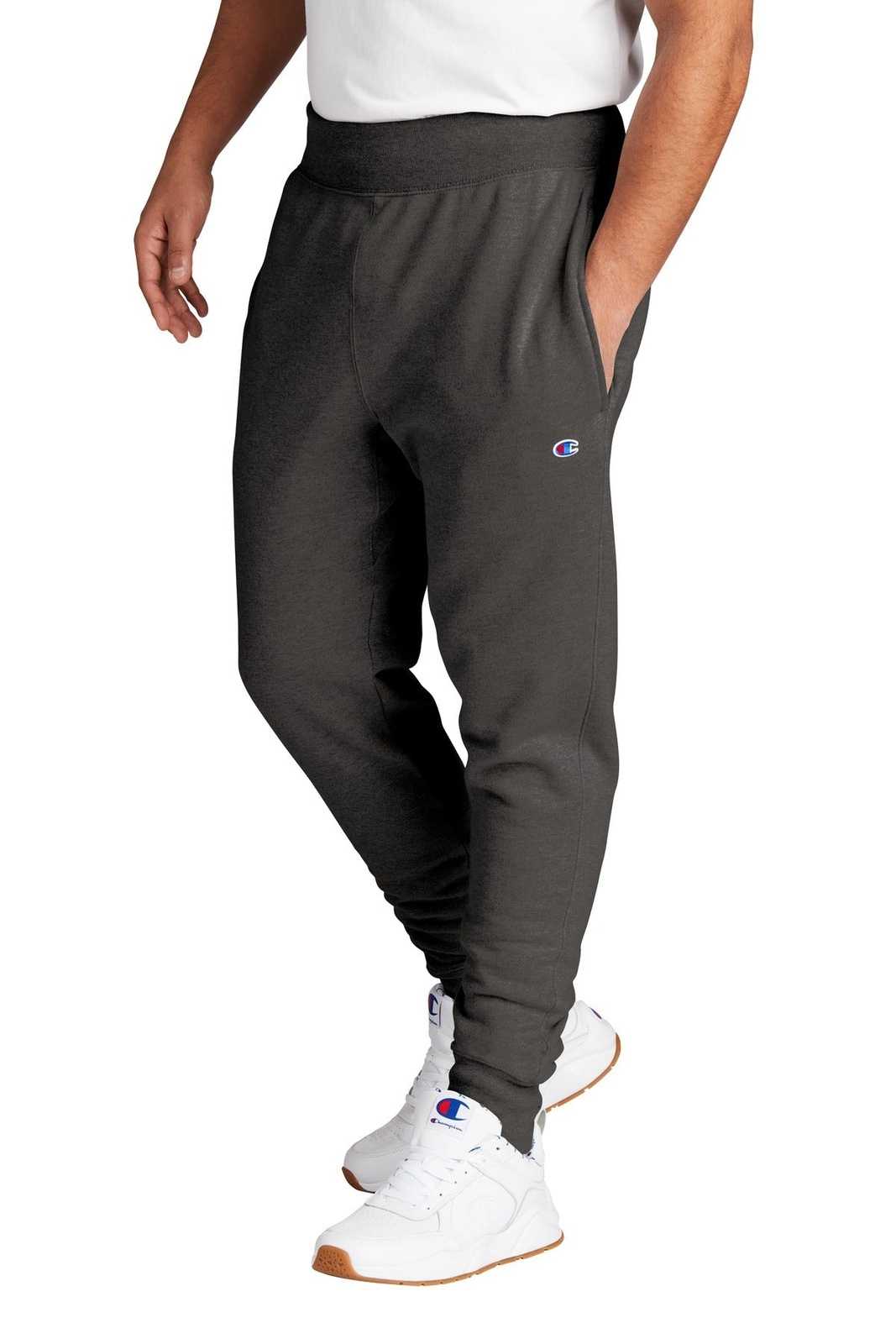 Champion RW25 Reverse Weave Jogger - Charcoal Heather - HIT a Double