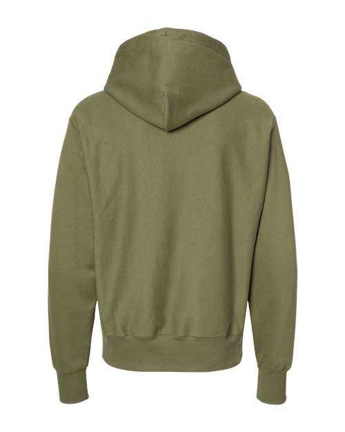 Champion S101 Reverse Weave Hooded Sweatshirt - Fresh Olive - HIT a Double
