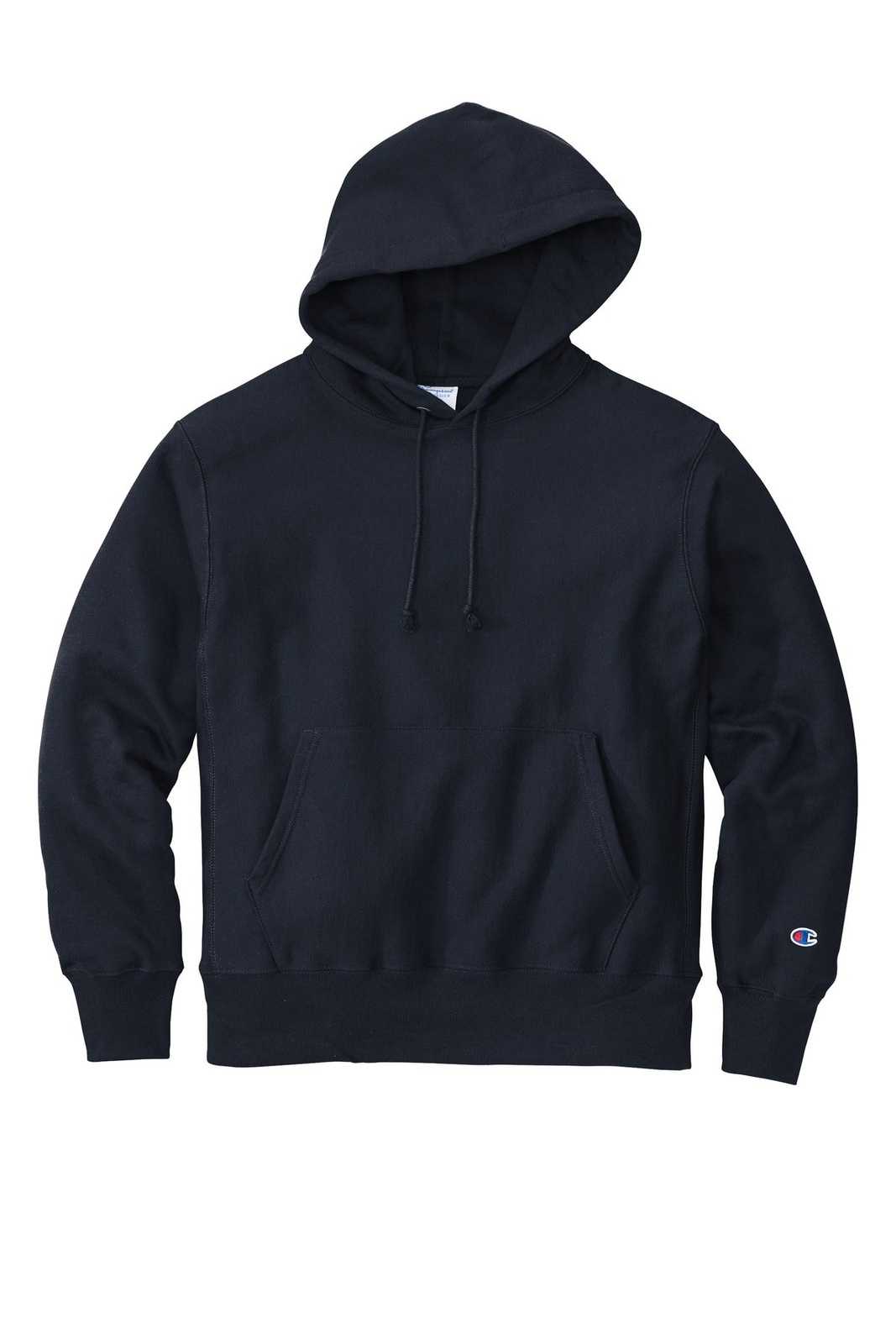 Champion S101 Reverse Weave Hooded Sweatshirt - Navy - HIT a Double