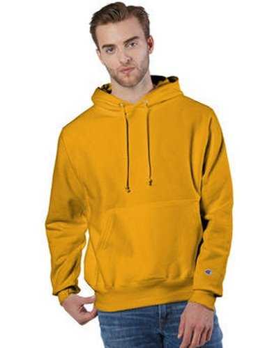 Champion S1051 Reverse Weave Pullover Hooded Sweatshirt - C Gold - HIT a Double