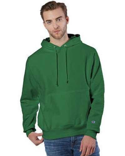 Champion S1051 Reverse Weave Pullover Hooded Sweatshirt - Kelly Green - HIT a Double