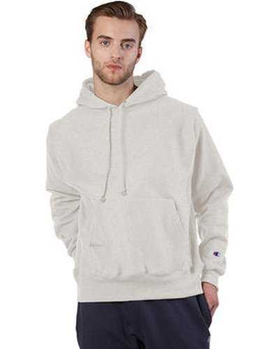 Champion S1051 Reverse Weave Pullover Hooded Sweatshirt - Oatmeal Heather - HIT a Double