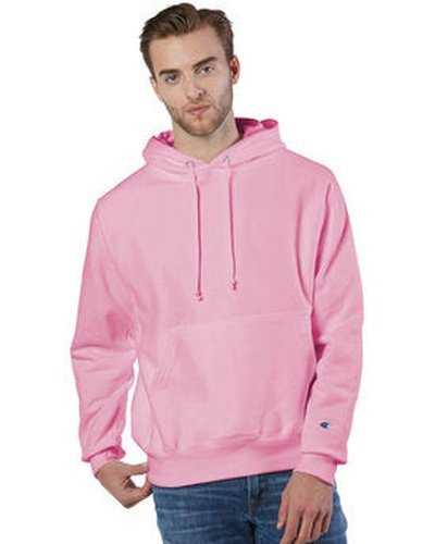 Champion S1051 Reverse Weave Pullover Hooded Sweatshirt - Pink Candy - HIT a Double