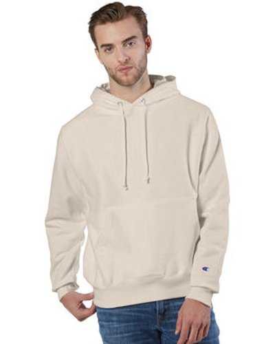 Champion S1051 Reverse Weave Pullover Hooded Sweatshirt - Sand - HIT a Double