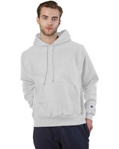 Champion S1051 Reverse Weave Pullover Hooded Sweatshirt - Silver Gray - HIT a Double