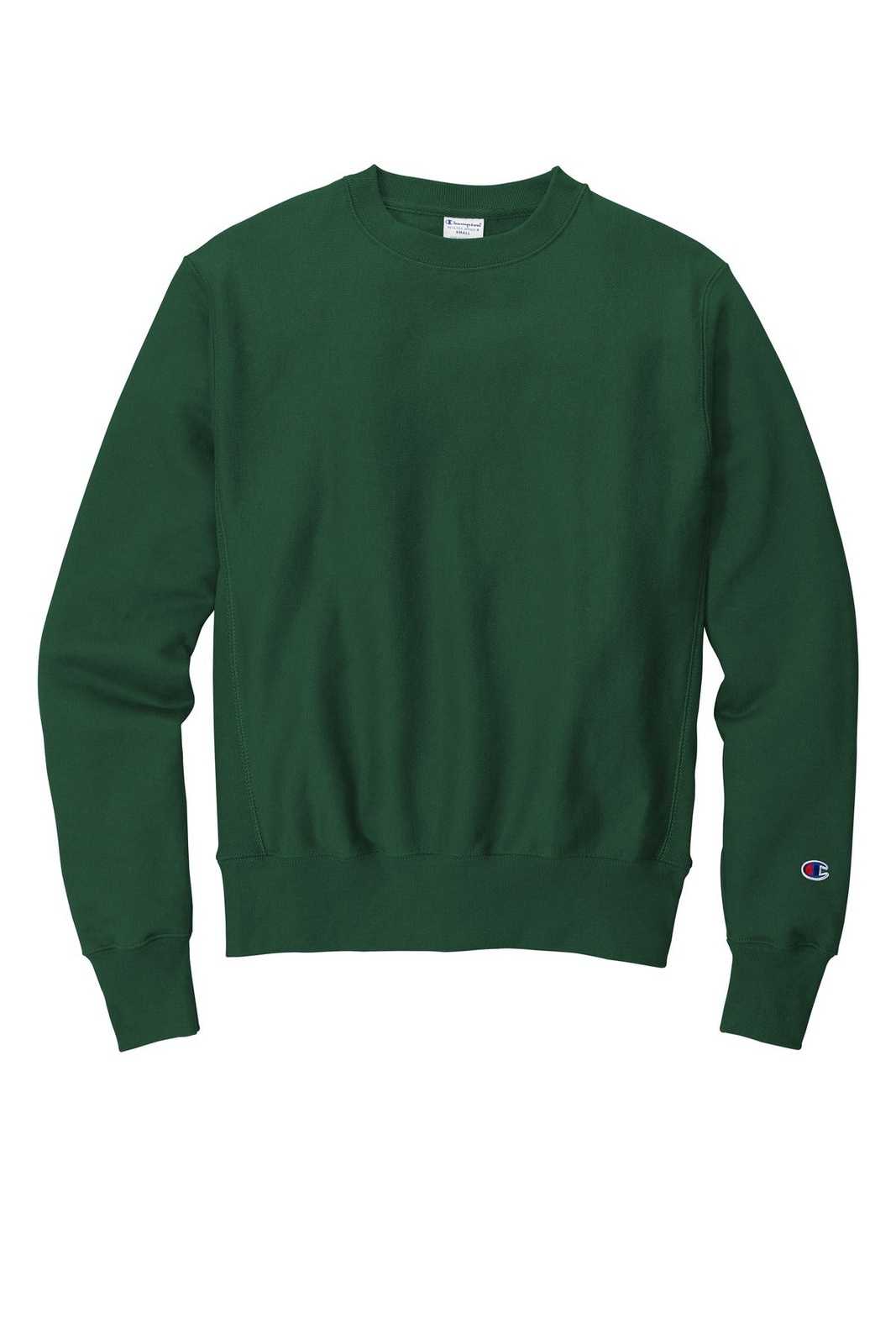 Champion S149 Reverse Weave Crewneck Sweatshirt - Dark Green