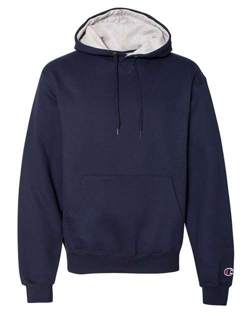 Champion S171 Cotton Max Hooded Sweatshirt - Navy - HIT a Double