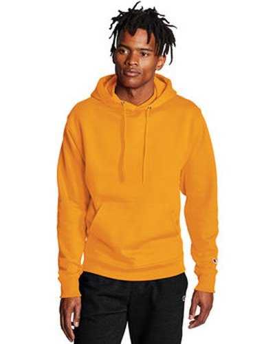 Champion S700 Adult Powerblend Pullover Hooded Sweatshirt - Gold - HIT a Double