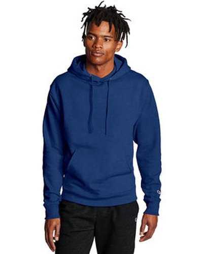 Champion S700 Adult Powerblend Pullover Hooded Sweatshirt - Royal Blue Heather - HIT a Double