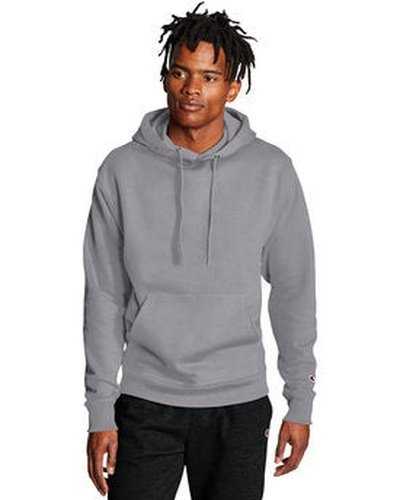 Champion S700 Adult Powerblend Pullover Hooded Sweatshirt - Stone Gray - HIT a Double