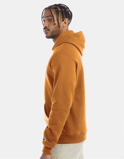 Champion S700 Powerblend Hooded Sweatshirt - Gold Glint&quot; - &quot;HIT a Double