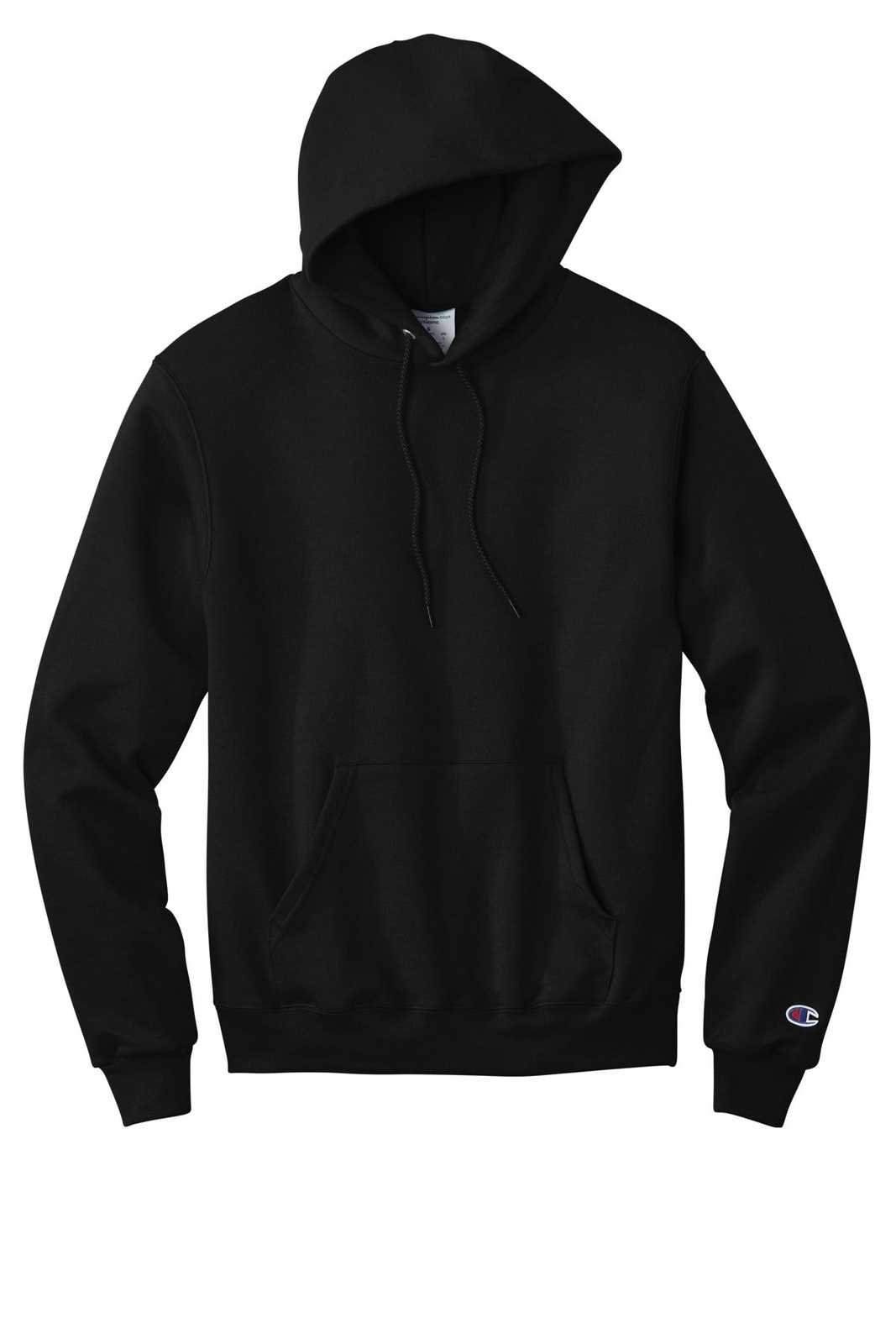 Champion S700 Powerblend Pullover Hoodie - Black - HIT a Double - 2