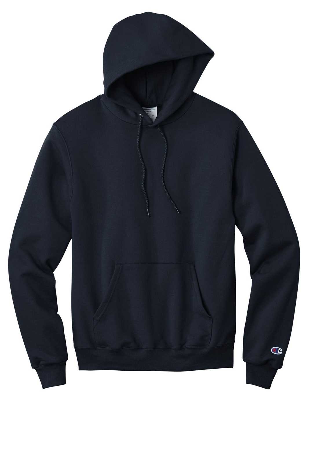 Champion S700 Powerblend Pullover Hoodie - Navy - HIT a Double - 2