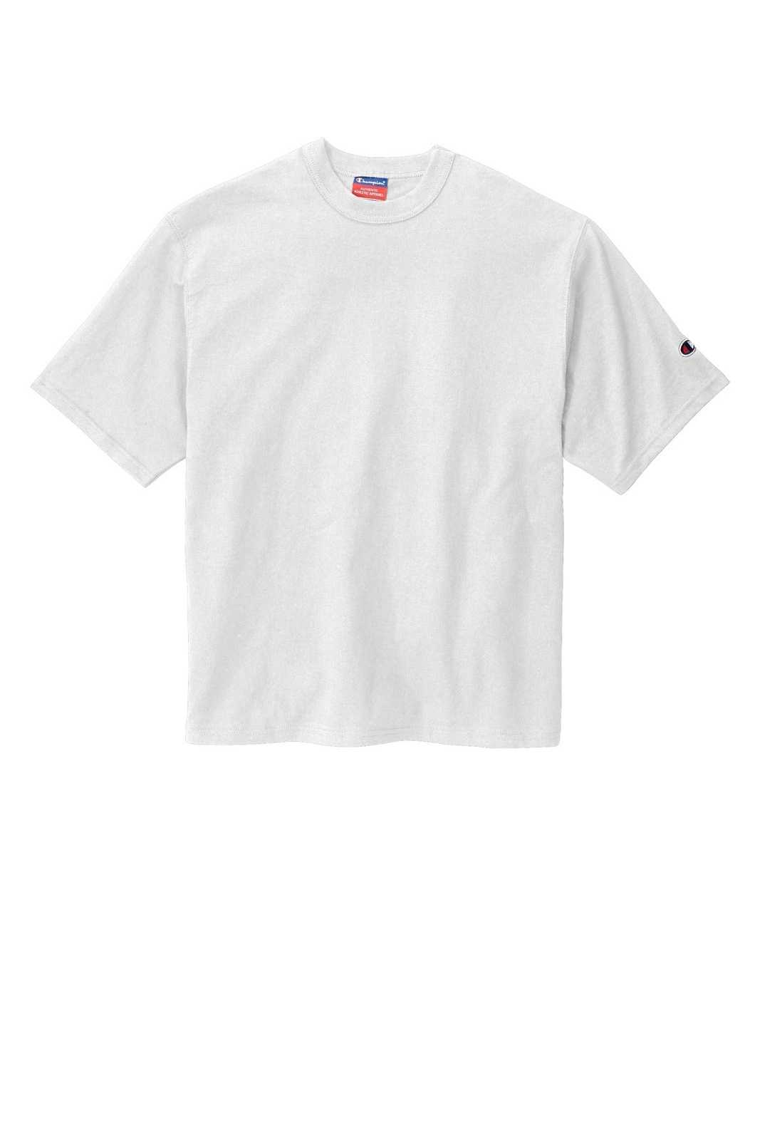 Champion T105 Heritage 7-oz Jersey Tee - White - HIT a Double - 2