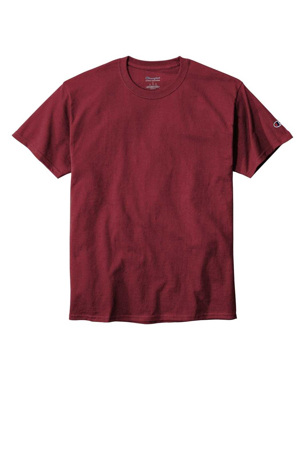 Champion T425 Heritage 6-oz Jersey Tee - Cardinal - HIT a Double - 5