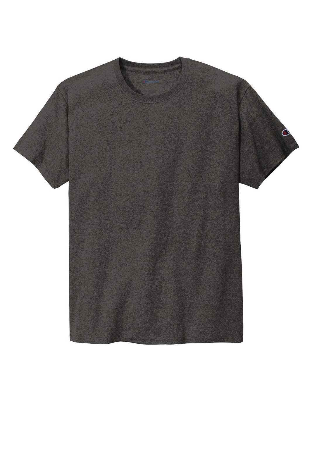 Champion T425 Heritage 6-oz Jersey Tee - Charcoal Heather - HIT a Double - 1