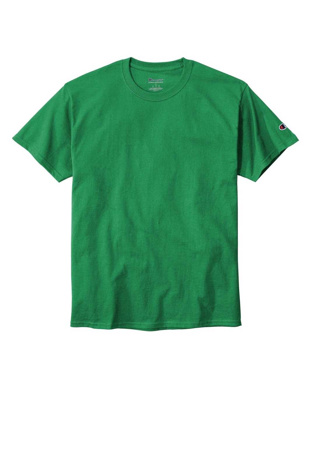 Champion T425 Heritage 6-oz Jersey Tee - Kelly Green - HIT a Double - 5