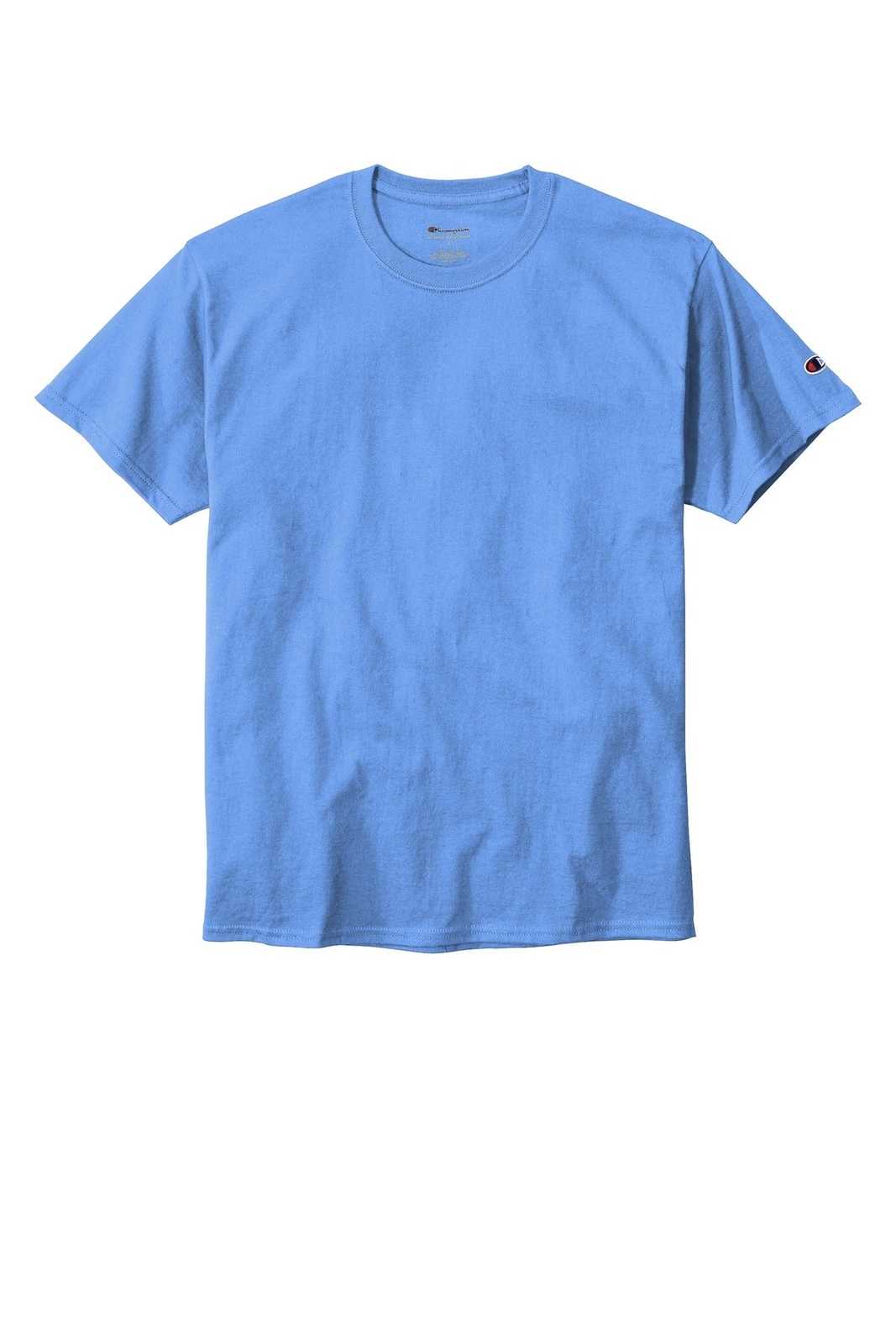 Champion T425 Heritage 6-oz Jersey Tee - Light Blue - HIT a Double - 2