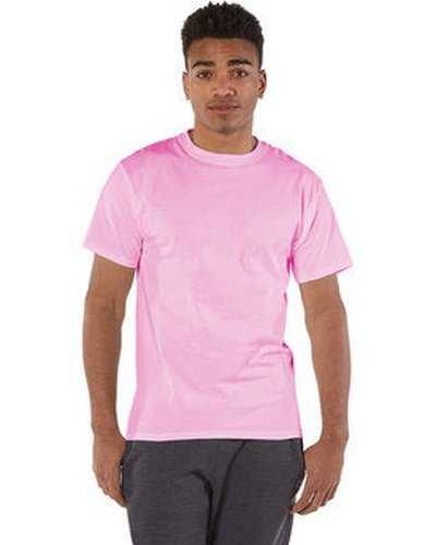 Champion T525C Adult 6 oz Short-Sleeve T-Shirt - Pink Candy - HIT a Double