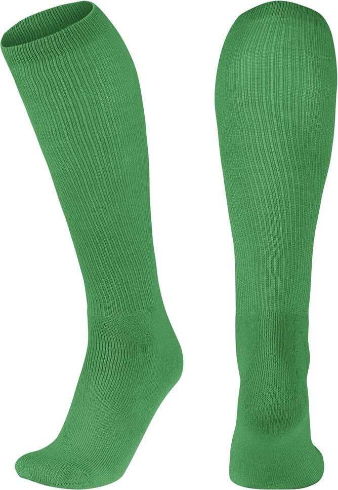 Champro AS5 Featherweight Knee High Socks - Kelly Green - HIT a Double - 1