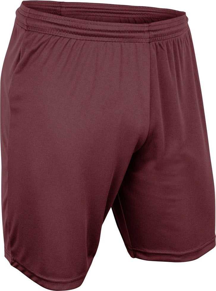 Champro BBS44 Vision Girl&#39;s and Women&#39;s Shorts - Maroon