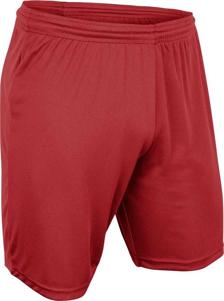 Champro BBS44 Vision Girl&#39;s and Women&#39;s Shorts - Scarlet