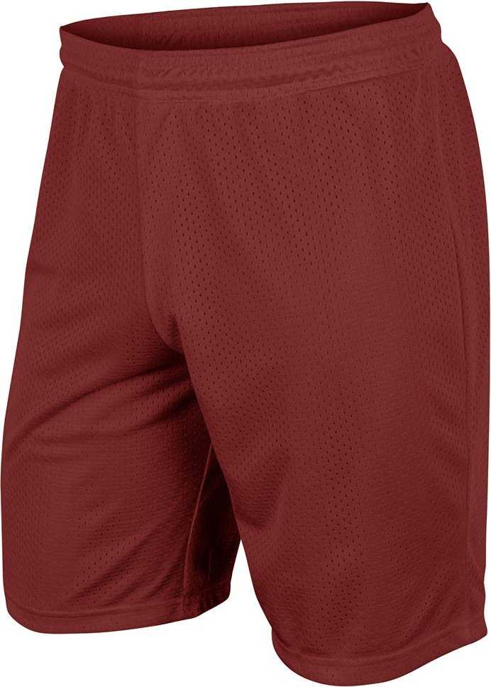 Champro BBS55 Dynamic Tricot Men&#39;s and Youth Mesh Short - Cardinal