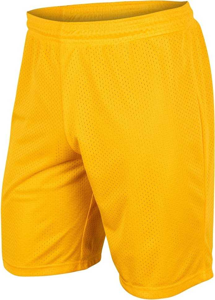 Champro BBS55 Dynamic Tricot Men&#39;s and Youth Mesh Short - Gold