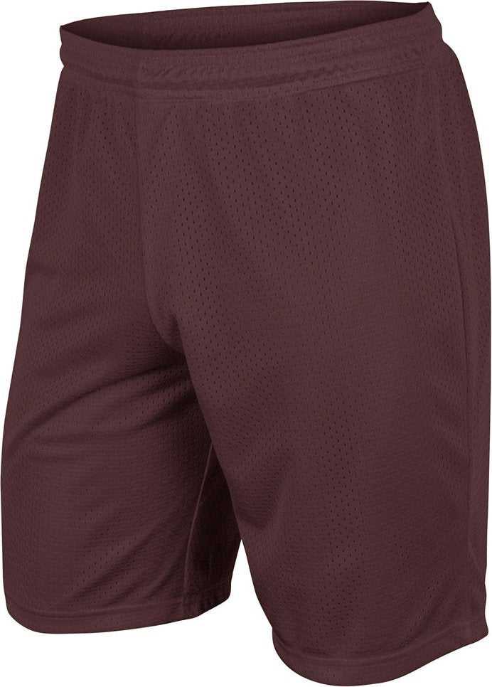 Champro BBS55 Dynamic Tricot Men&#39;s and Youth Mesh Short - Maroon