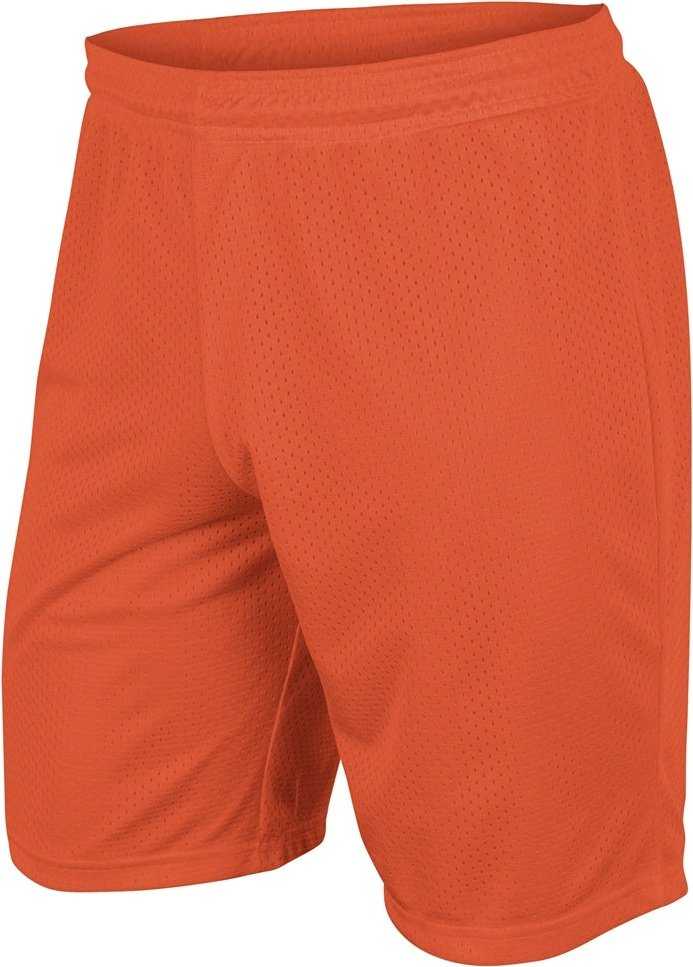 Champro BBS55 Dynamic Tricot Men&#39;s and Youth Mesh Short - Orange