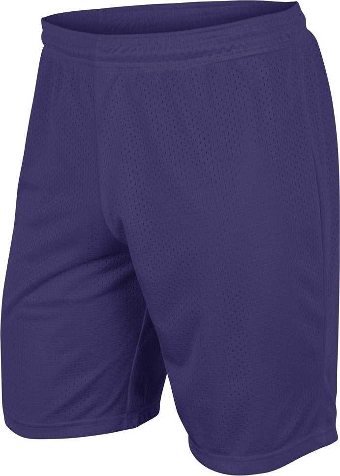 Champro BBS55 Dynamic Tricot Men&#39;s and Youth Mesh Short - Purple