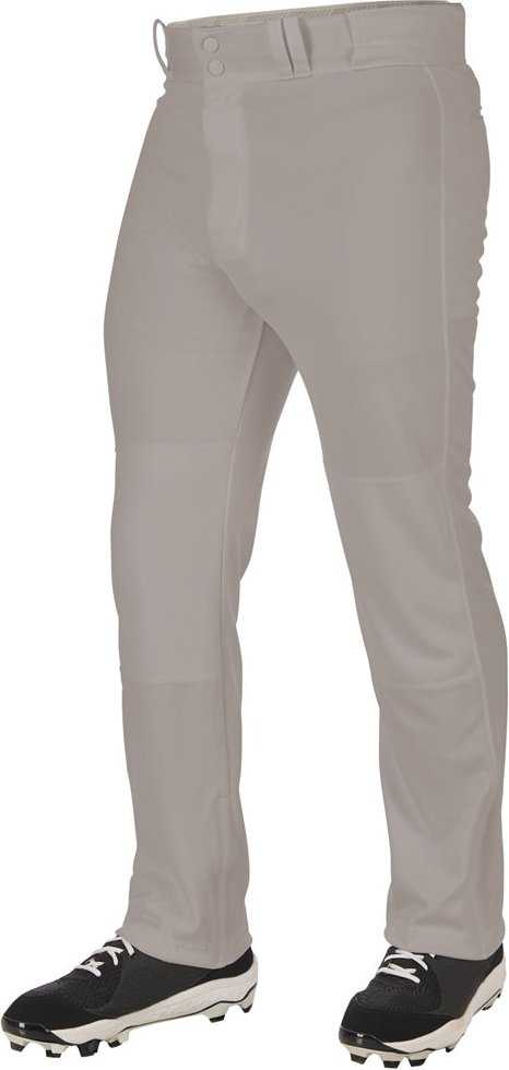Champro BP60 Triple Crown 2.0 Men's and Youth Open Bottom Pants - Gray