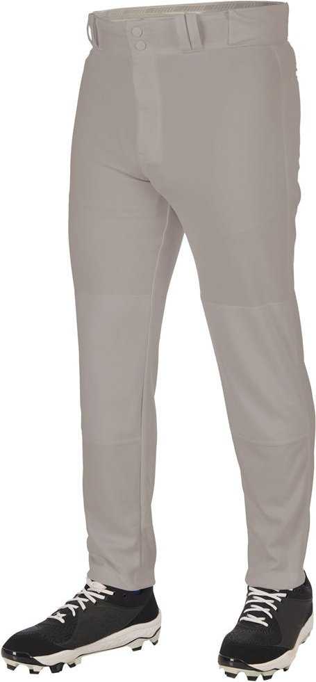 Champro BP64 Triple Crown 2.0 Men&#39;s and Youth Tapered Bottom Pants - Gray