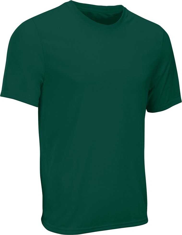 Champro BST108 Superior Recycled Lifestyle Men&#39;s and Youth Tee - Forest Green