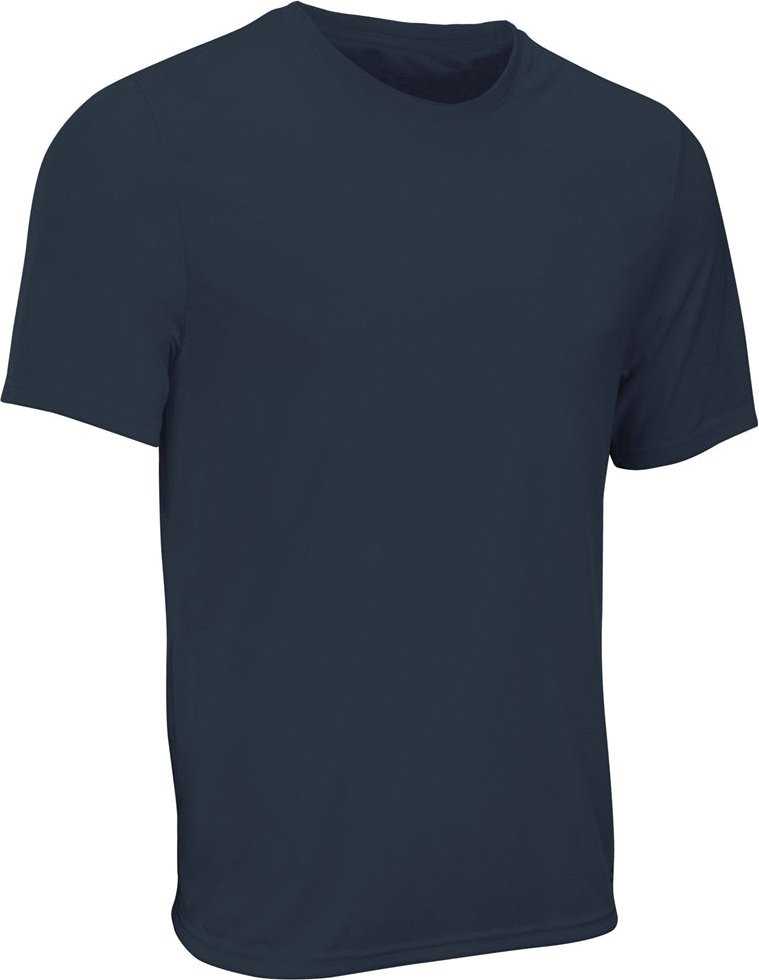 Champro BST108 Superior Recycled Lifestyle Men&#39;s and Youth Tee - Navy