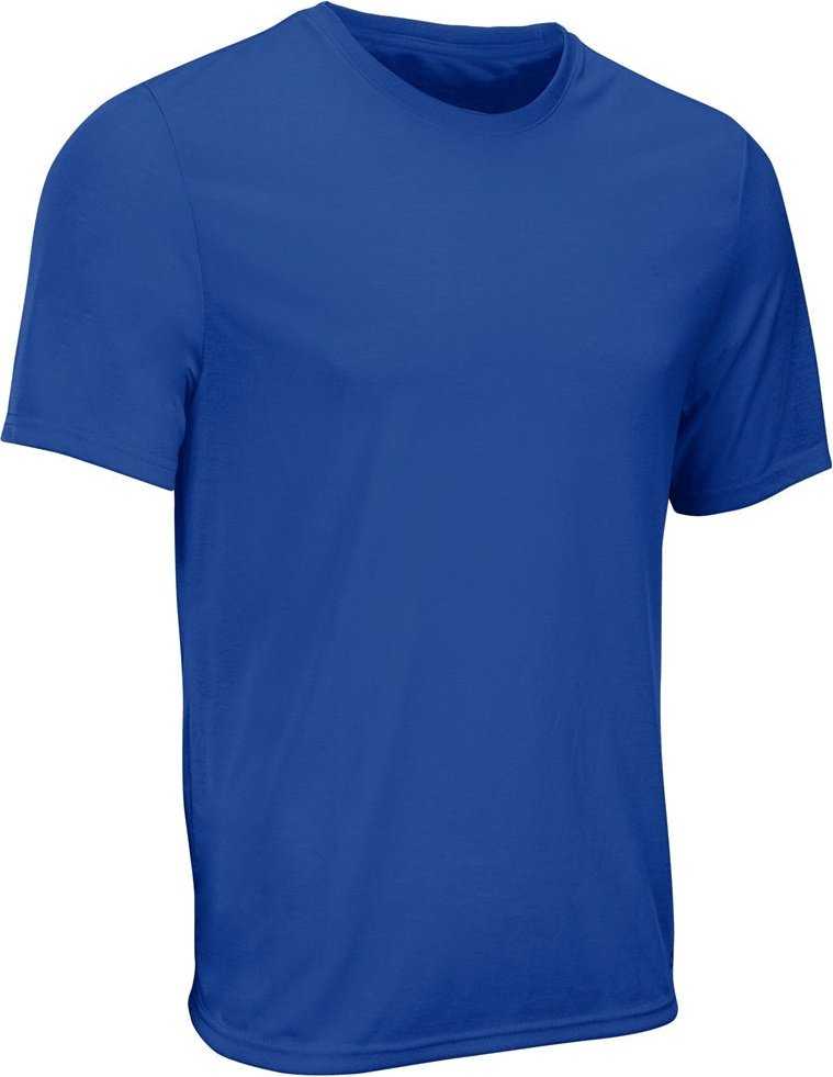 Champro BST108 Superior Recycled Lifestyle Men&#39;s and Youth Tee - Royal
