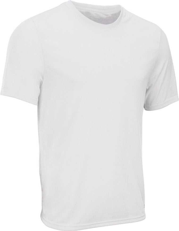 Champro BST108 Superior Recycled Lifestyle Men&#39;s and Youth Tee - White