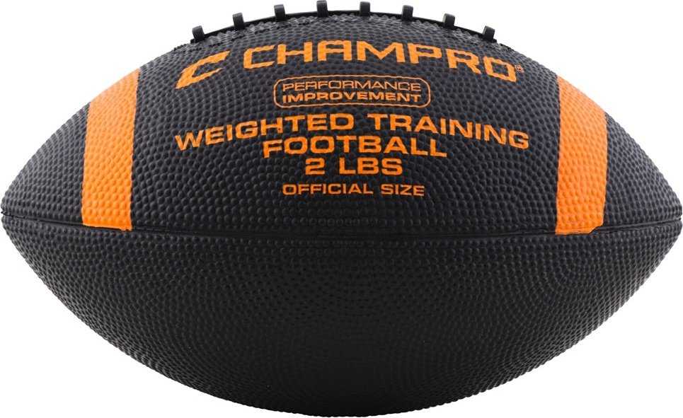 Champro FBW2I-FBW2 Weighted Training Football - HIT a Double - 1