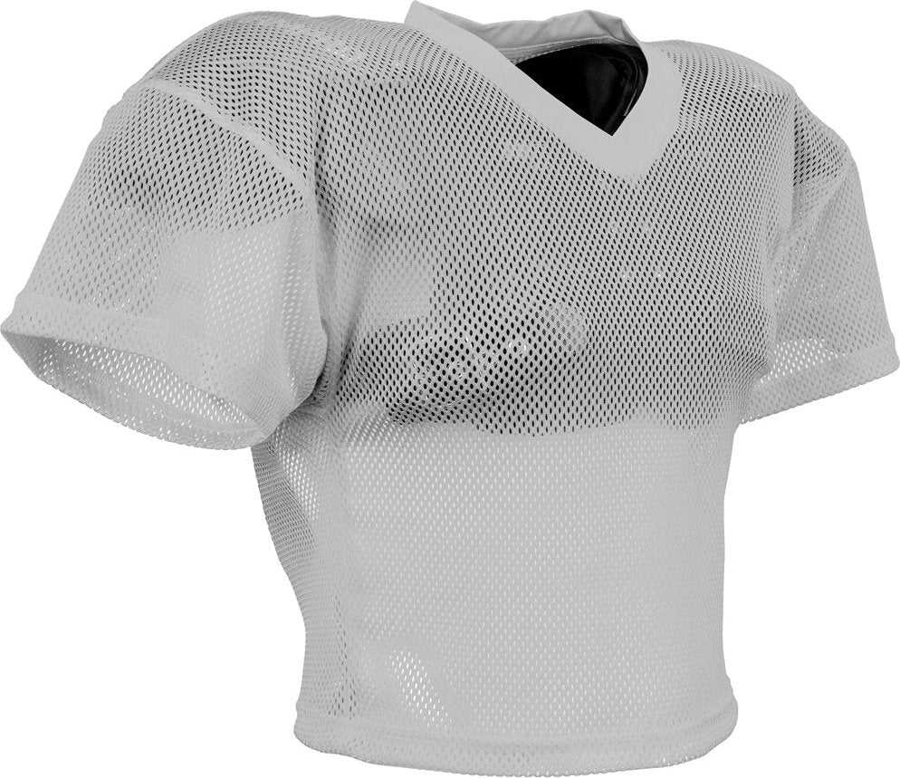 Champro FJ57 Shuffle Football Practice Men&#39;s and Youth Jersey - Silver