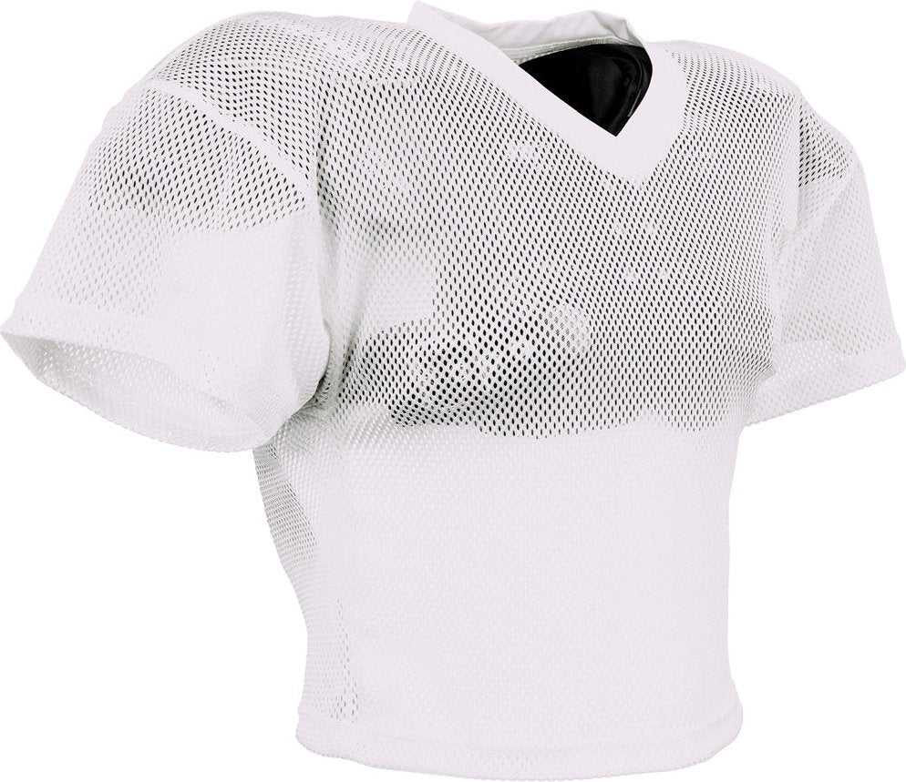 Champro FJ57 Shuffle Football Practice Men&#39;s and Youth Jersey - White